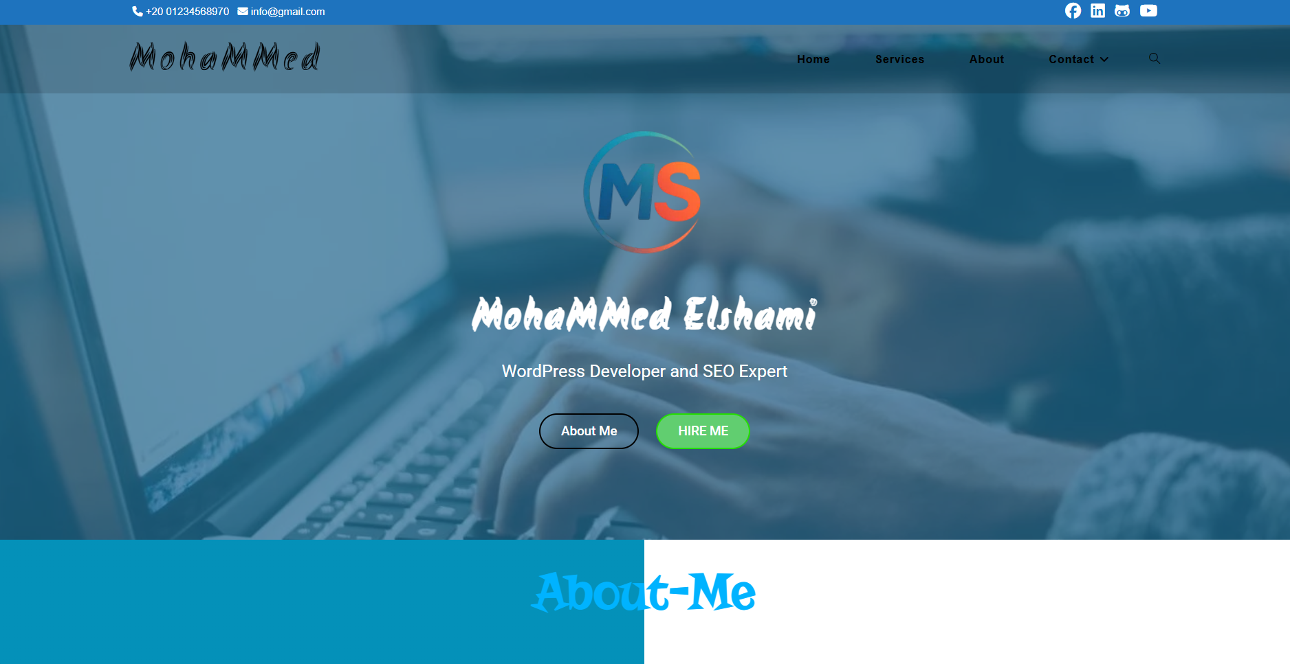 Mohamed Portfolio Website